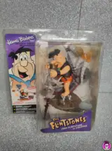 Miniatura 1 per The Flintstones Fred Flintstone on Chopper - Hanna Barbera Action Figure Nuovo