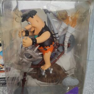 Miniatura 2 per The Flintstones Fred Flintstone on Chopper - Hanna Barbera Action Figure Nuovo