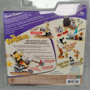 Miniatura 3 per The Flintstones Fred Flintstone on Chopper - Hanna Barbera Action Figure Nuovo