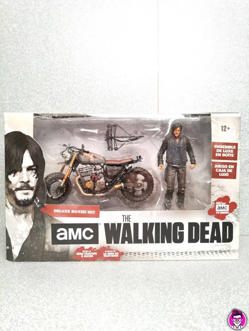 Walking Dead Daryl Dixon Custom Bike - McFarlane Action Figure Nuovo - Vista 1