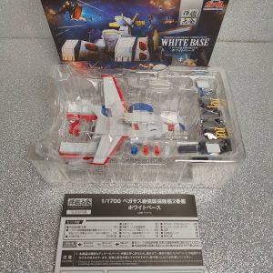 White Base  Gundam RX78 Pegasus-class - Bandai Action Figure Aperto Nuovo