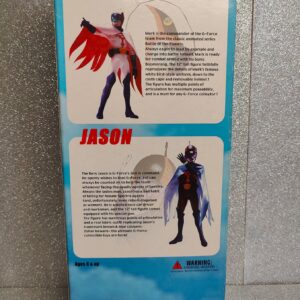 Miniatura 4 per Battle of the Planets Jason Real Action Heroes - Medicom Toy Action Figure Robot Nuovo