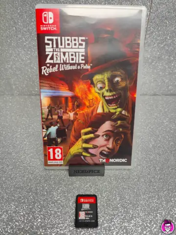 Reperto originale Stubbs The Zombie in Rebel Without a Pulse - Nintendo Switch - PAL Multilingua - Condizioni USATO CIB