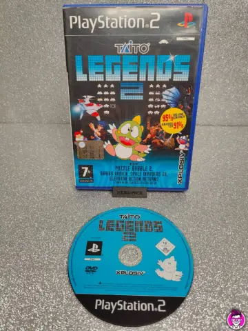 Reperto originale Taito Legends 2 - PlayStation 2 PS2 - PAL ITA - Condizioni USATO TESTATO 100% CIB