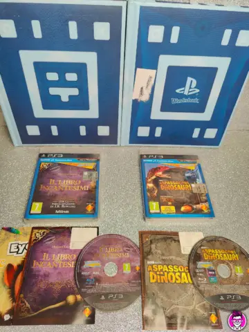 Reperto originale Libro Incantesimi e Spasso con i Dinosauri - PlayStation 3 PS3 - PAL ITA - Condizioni USATO TESTATO 100% CIB