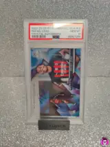 Miniatura 3 per Rafael Leao Autografata Autograph Certified PSA 10 Crystal Premium - Champions League 2022-23 Topps Chrome AC Milan Calcio UEFA