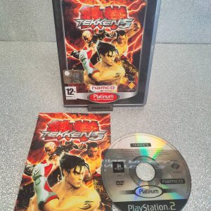 Tekken 5 - Playstation 2 PS2 - Platinum - Pal Ita