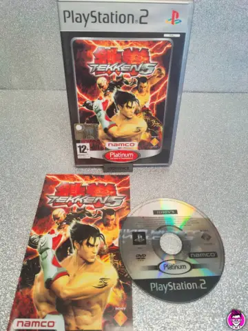 Reperto originale Tekken 5 - PlayStation 2 PS2 - Platinum - PAL ITA #02 - Condizioni USATO TESTATO 100% CIB