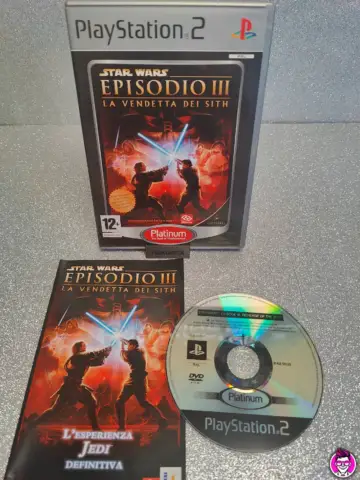 Reperto originale Star Wars Episodio III 3 la Vendetta dei Sith - PlayStation 2 PS2 - Platinum - PAL ITA - Condizioni USATO TESTATO 100% CIB
