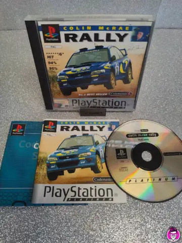 Reperto originale Colin McRae Rally - PlayStation 1 PS1 - Platinum - PAL ITA - Condizioni USATO TESTATO 100% CIB