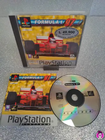 Reperto originale Formula 1 97 - PlayStation 1 PS1 - Platinum - PAL ITA - Condizioni USATO TESTATO 100% CIB