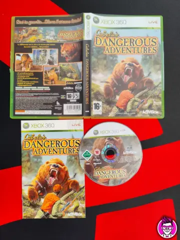 Reperto originale Cabelas Dangerous Adventures - Xbox 360 - PAL ITA - Condizioni USATO TESTATO 100% CIB