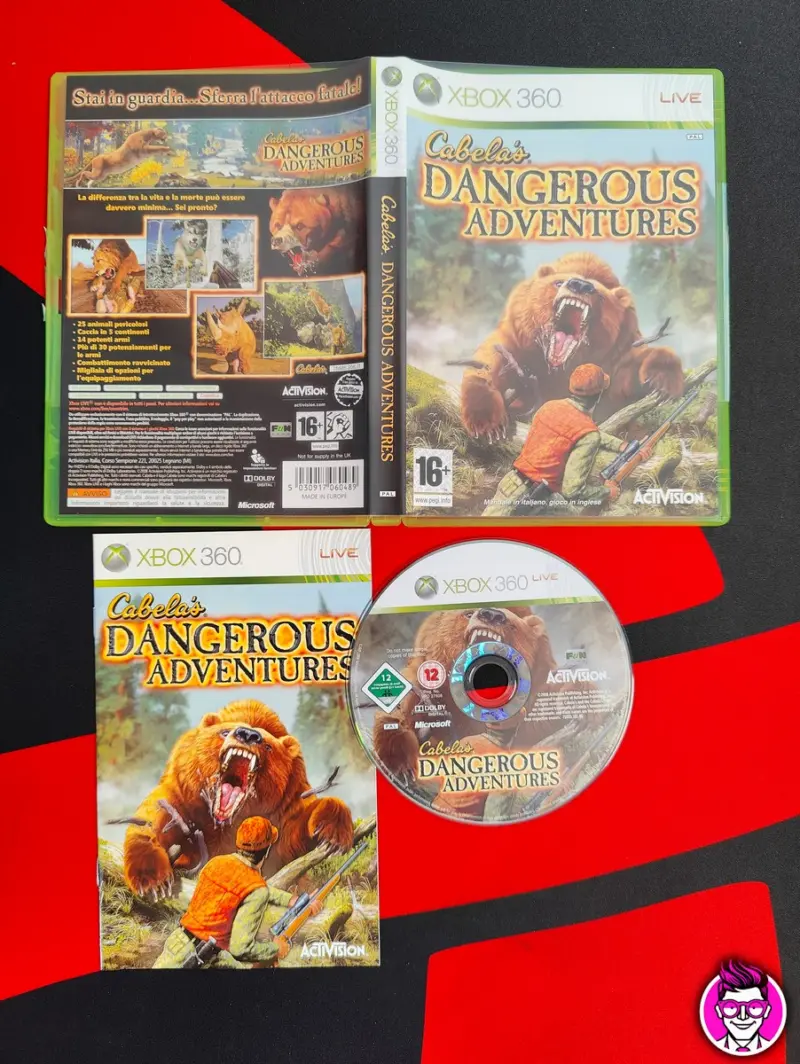 Cabelas Dangerous Adventures - Xbox 360 - PAL ITA - Vista 1