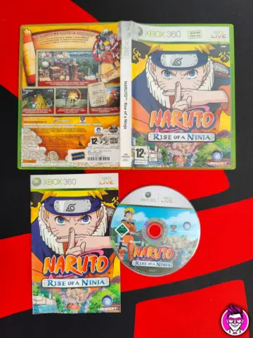 Reperto originale Naruto Rise of a Ninja - Xbox 360 - PAL ITA - Condizioni USATO TESTATO 100% CIB