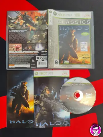 Reperto originale Halo 3 Classics - Xbox 360 - PAL ITA - Condizioni USATO TESTATO 100% CIB