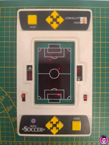 Reperto originale Entex Soccer - Console Vintage - Entex Electronic 1980 (1980) - Condizioni USATO TESTATO 100% CIB