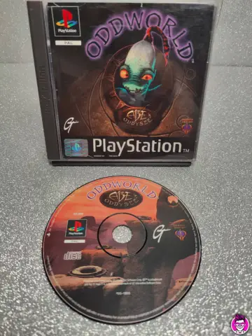 Reperto originale Oddworld Oddysee - PlayStation 1 PS1 - PAL ITA - Condizioni USATO TESTATO 100% CIB