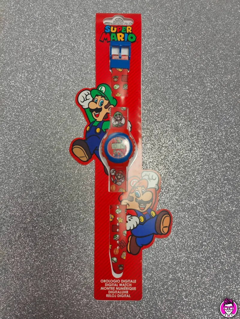 Super Mario - Coriex Orologio Digitale - Nuovo Nintendo - Vista 1