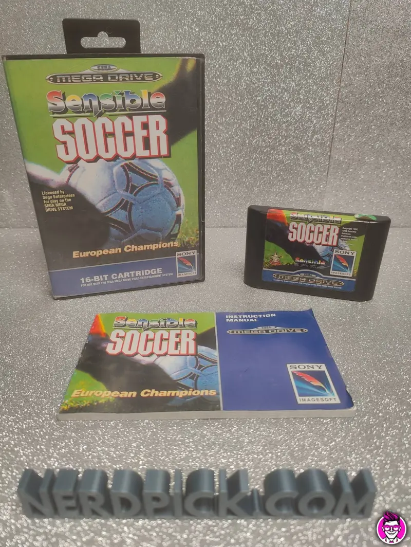 Sensible Soccer European Champions - SEGA Megadrive Mega Drive - Vista 1