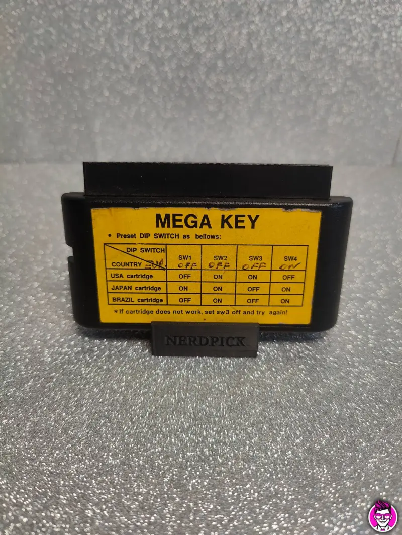 Super Mega Key - Convertitore Originale - SEGA Megadrive Genesis - Vista 1