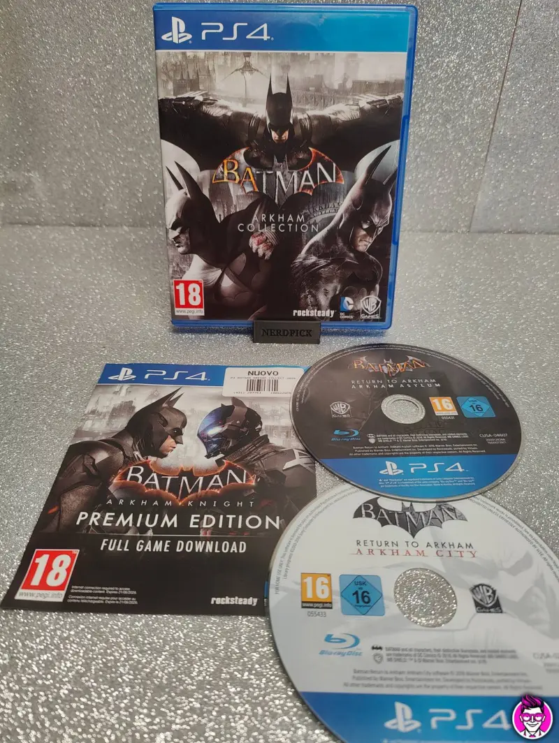 Batman Arkham Collection - PlayStation 4 PS4 - PAL Multilingua - Vista 1