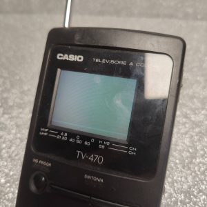 Televisore Casio TV 470 - Televisore Portatile TV Vintage