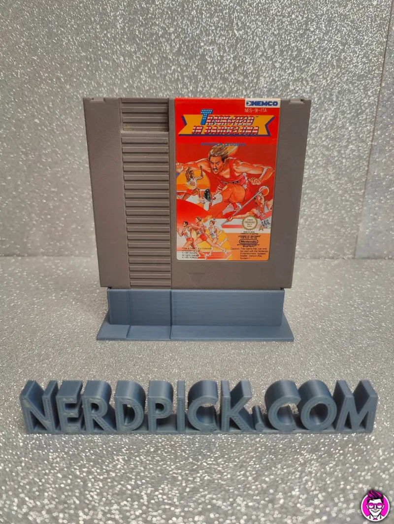 Track & Field in Barcelona - Nintendo NES - PAL A - Vista 1