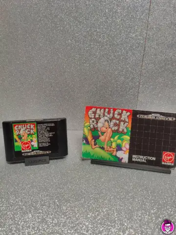 Reperto originale Chuck Rock - SEGA Megadrive Mega Drive - Condizioni USATO TESTATO 100% CIB