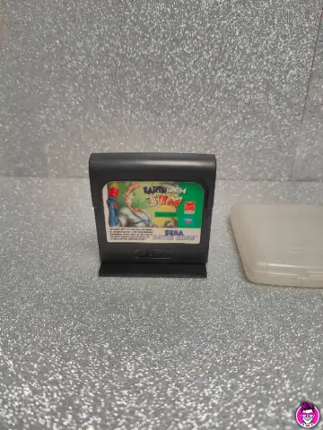 Reperto originale Earthworm Jim - Custodia Protettiva Inclusa - SEGA Game Gear Gamegear - Condizioni USATO CIB