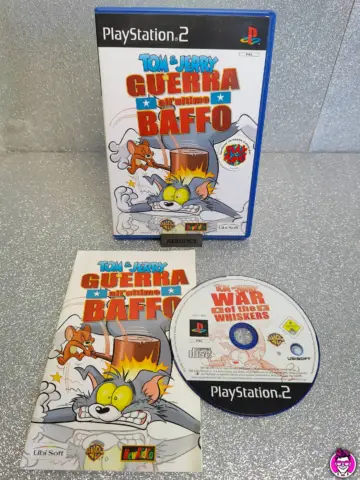 Reperto originale Tom & Jerry Guerra all'Ultimo Baffo - PlayStation 2 PS2 - PAL ITA - Condizioni USATO TESTATO 100% CIB