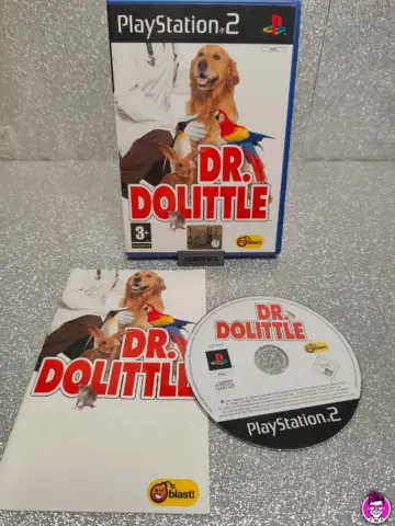 Reperto originale Dr. Dolittle - PlayStation 2 PS2 - PAL ITA - Condizioni USATO TESTATO 100% CIB