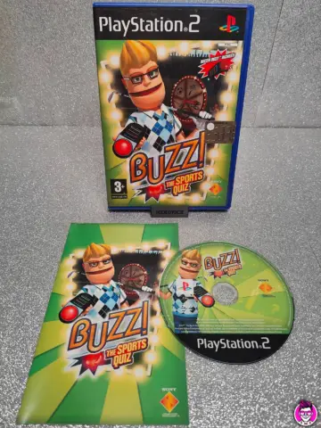Reperto originale Buzz The Sports Quiz - PlayStation 2 PS2 - PAL ITA - Condizioni USATO TESTATO 100% CIB