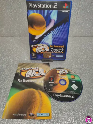 Reperto originale Perfect Ace Pro Tournament Tennis - PlayStation 2 PS2 - PAL ITA - Condizioni USATO TESTATO 100% CIB