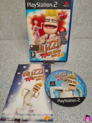Reperto originale Buzz The Music Quiz - PlayStation 2 PS2 - PAL ITA - Condizioni USATO TESTATO 100% CIB