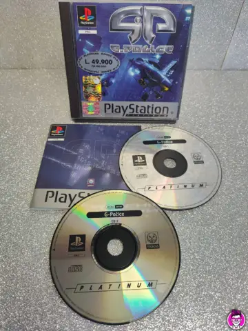 Reperto originale G-Police - Platinum - PlayStation 1 PS1 - PAL ITA - Condizioni USATO TESTATO 100% CIB