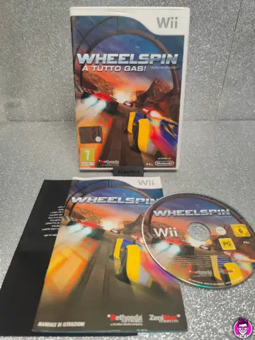 Reperto originale Wheelspin a Tutto Gas! - Nintendo Wii - PAL - Condizioni USATO TESTATO 100% CIB