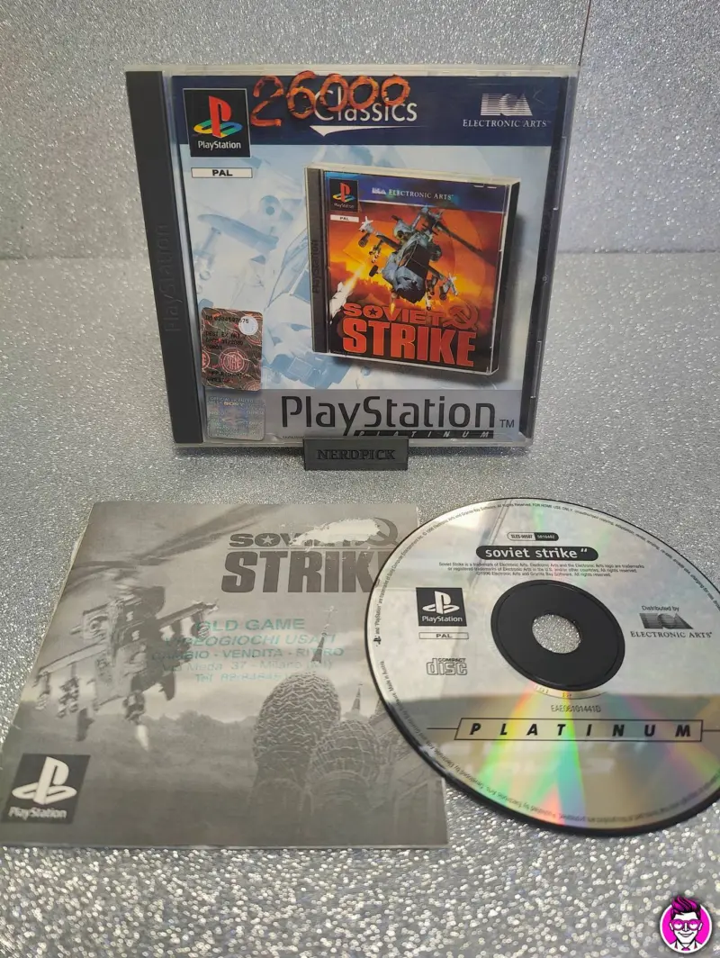 Soviet Strike - Platinum - PlayStation 1 PS1 - PAL - Vista 1