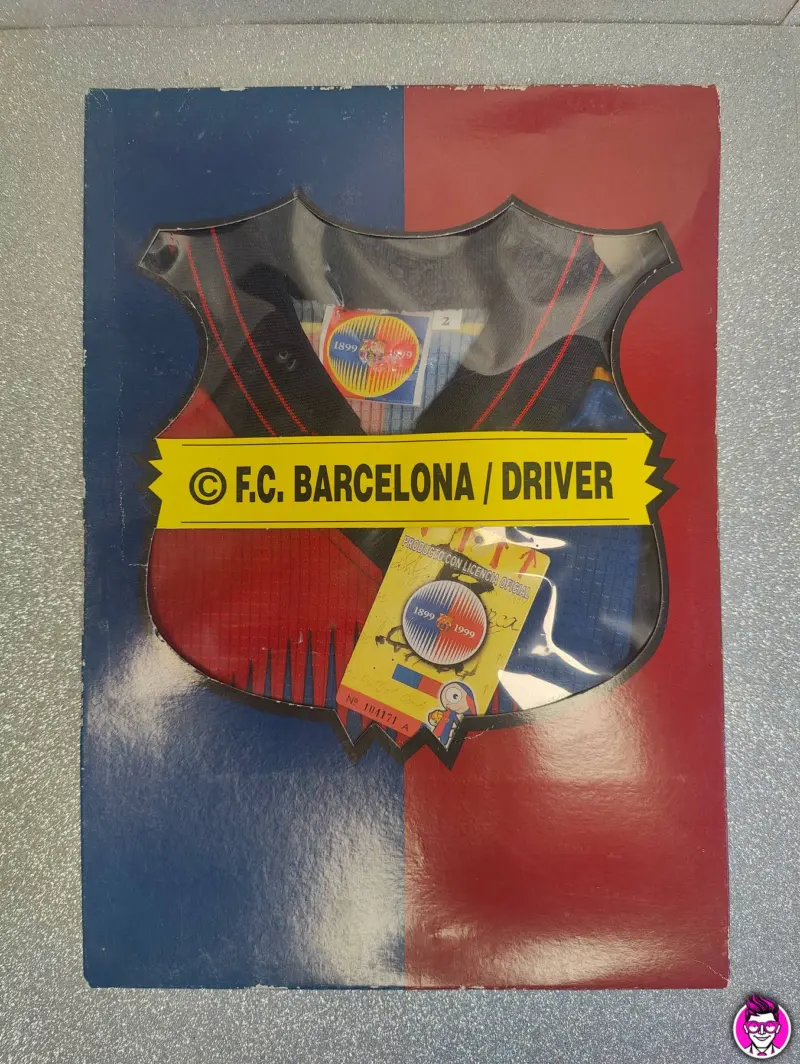 Kit F.C. Barcelona / Driver 1999 - Vintage da Collezione Anno 1999 - Rivaldo - Vista 1