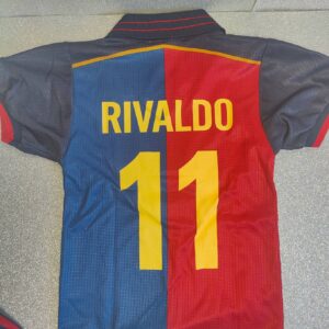 Miniatura 6 per Kit F.C. Barcelona / Driver 1999 - Vintage da Collezione Anno 1999 - Rivaldo