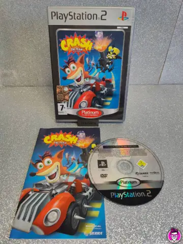Reperto originale Crash Tag Team Platinum - PlayStation 2 PS2 - PAL ITA - Condizioni USATO TESTATO 100% CIB
