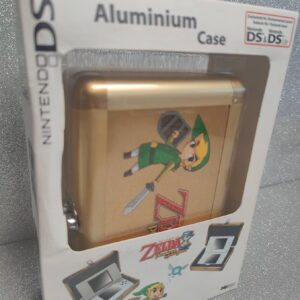 Miniatura 3 per Zelda Phantom Hourglass Aluminium Case Oro 3DS - Nuovo Raro