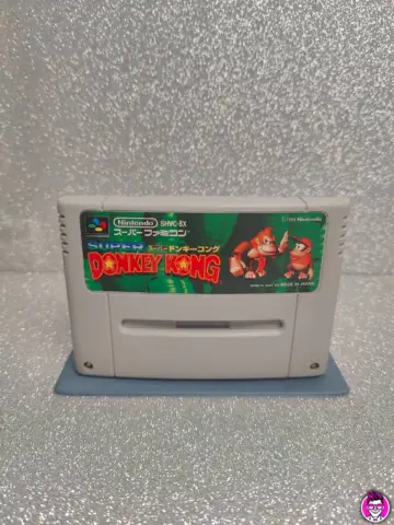Reperto originale Super Donkey Kong Famicom - Super Nintendo SNES JPN - Condizioni USATO TESTATO 100% CIB