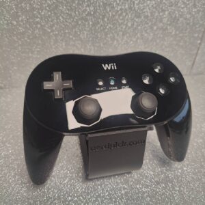 Miniatura 2 per Controller Nero Originale - Nintendo Wii Gamepad Joystick