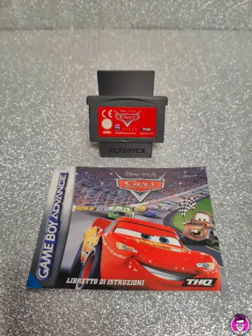 Reperto originale Cars - Gioco e Libretto - Nintendo GameBoy Advance PAL - Condizioni USATO TESTATO 100% CIB