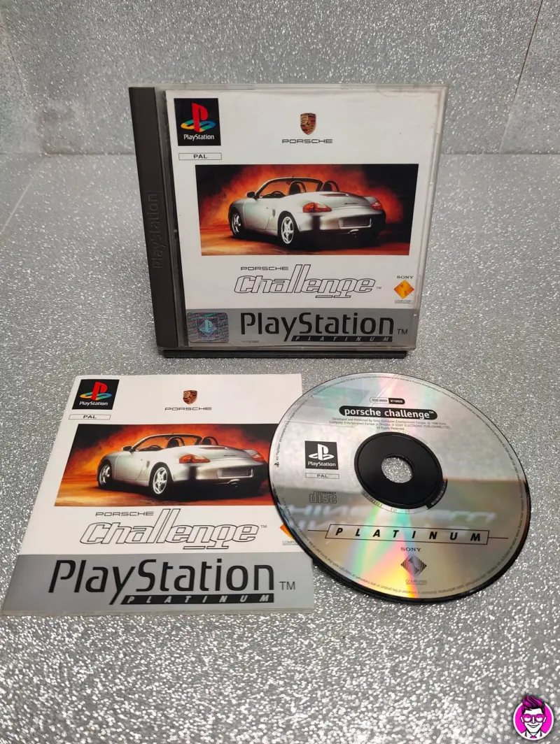 Porsche Challenge - Platinum - PlayStation 1 PS1 - PAL - Vista 1