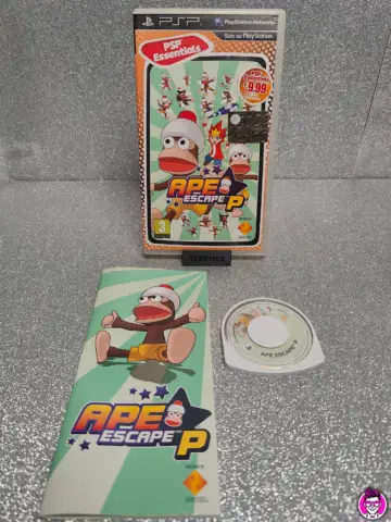 Reperto originale Ape Escape P - PlayStation PSP Essentials - PAL ITA - Condizioni USATO TESTATO 100% CIB