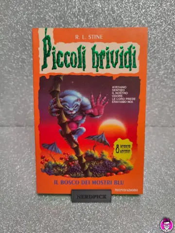 Reperto originale Piccoli Brividi - Il Bosco dei Mostri Blu - Mondadori - Condizioni USATO CIB