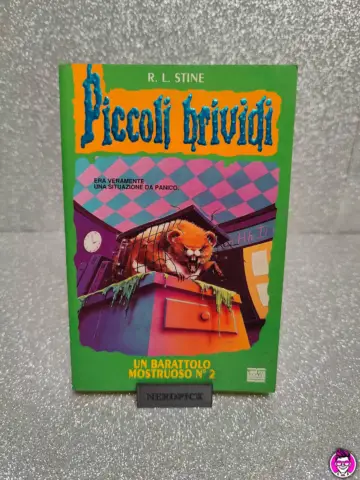 Reperto originale Piccoli Brividi - Un Barattolo Mostruoso N°2 - Mondadori - Condizioni USATO CIB