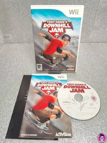 Reperto originale Tony Hawk Downhill Jam - Nintendo Wii - PAL - Condizioni USATO TESTATO 100% CIB