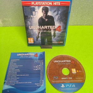 Uncharted 4 Fine di un Ladro - Playstation 4 PS4 - Ita
